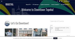 Desktop Screenshot of downtowntopekainc.com